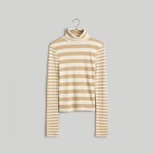 Madewell Turtleneck Long-Sleeve Tee Size XL NO424 Matchstick